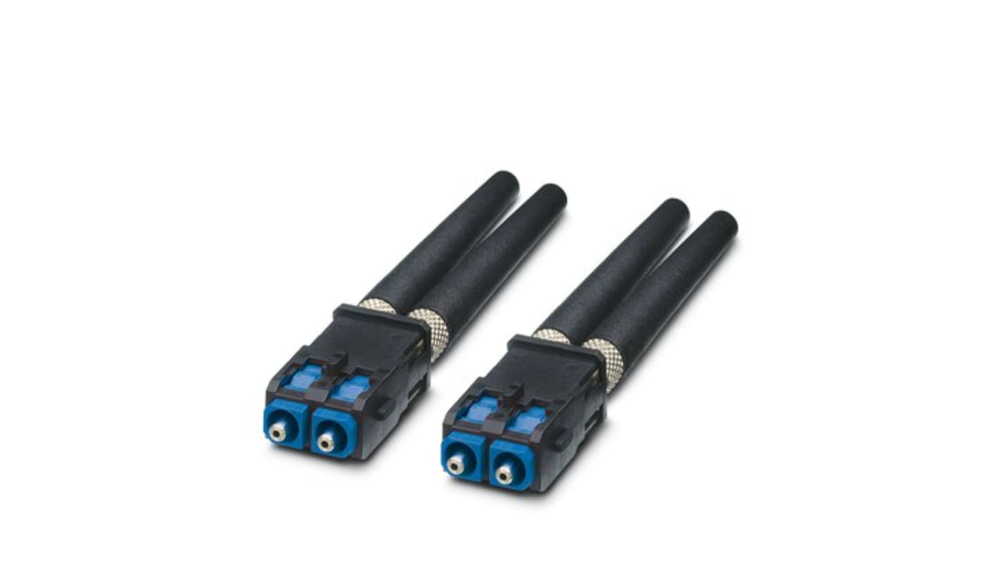 Phoenix Contact, PSM-SET, SCRJ Duplex Fibre Optic Connector, GOF, PCF, POF 980/1000μm Fibre Size, < 1.5dB Insertion