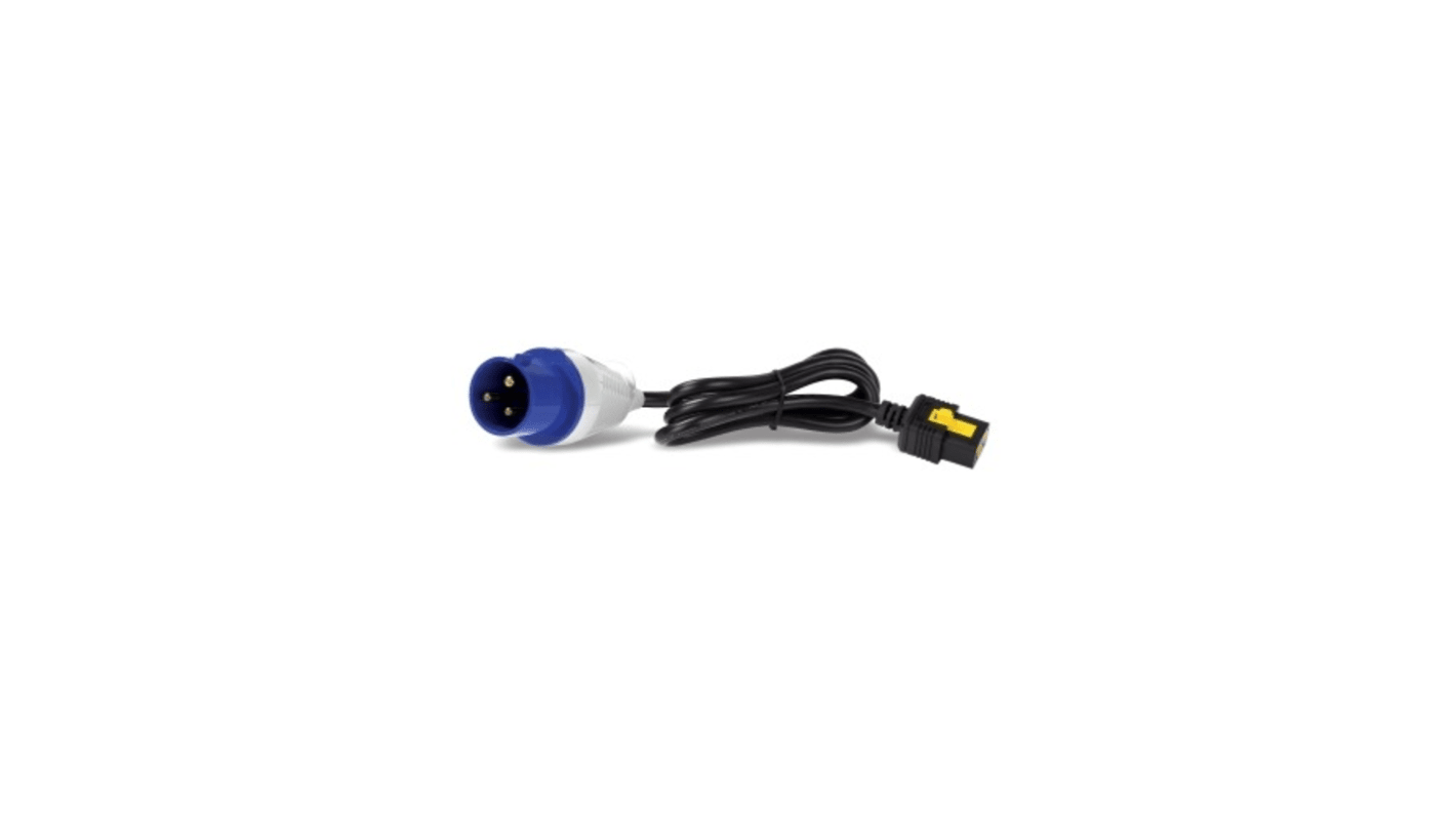 APC Konfektioniertes Stromkabel, A IEC 60309 / Stecker gerade, B IEC C19 / Buchse gerade, 3m