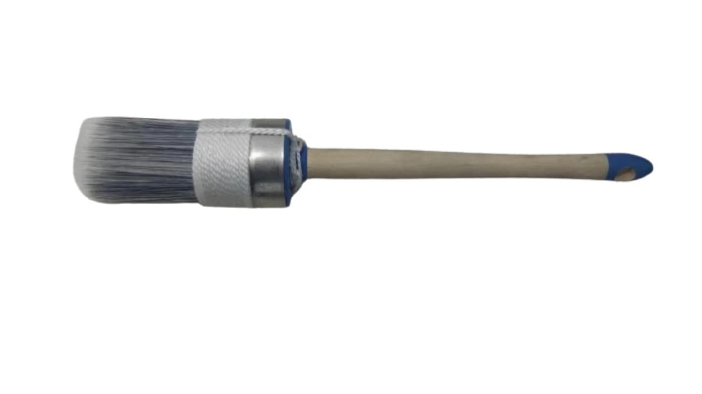 RS PRO Thin 28mm Polyester Paint Brush with Round Bristles