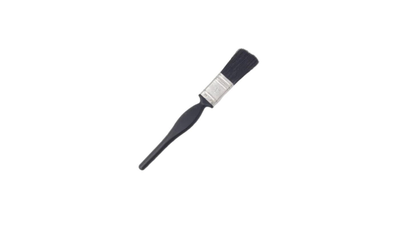RS PRO Thin 25mm Synthetic Paint Brush with Flat Bristles
