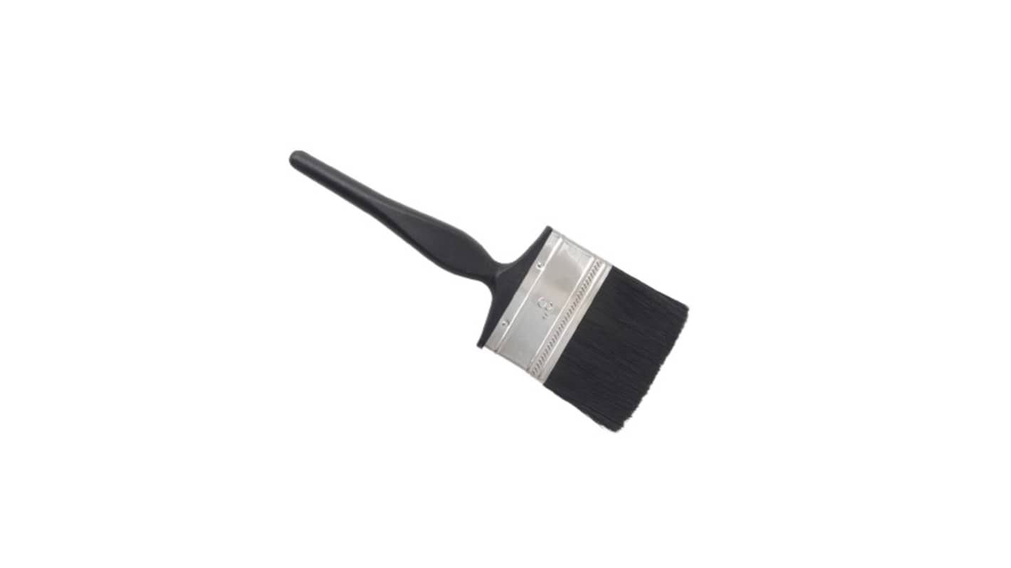 RS PRO Medium 75mm Synthetic Paint Brush with Flat Bristles