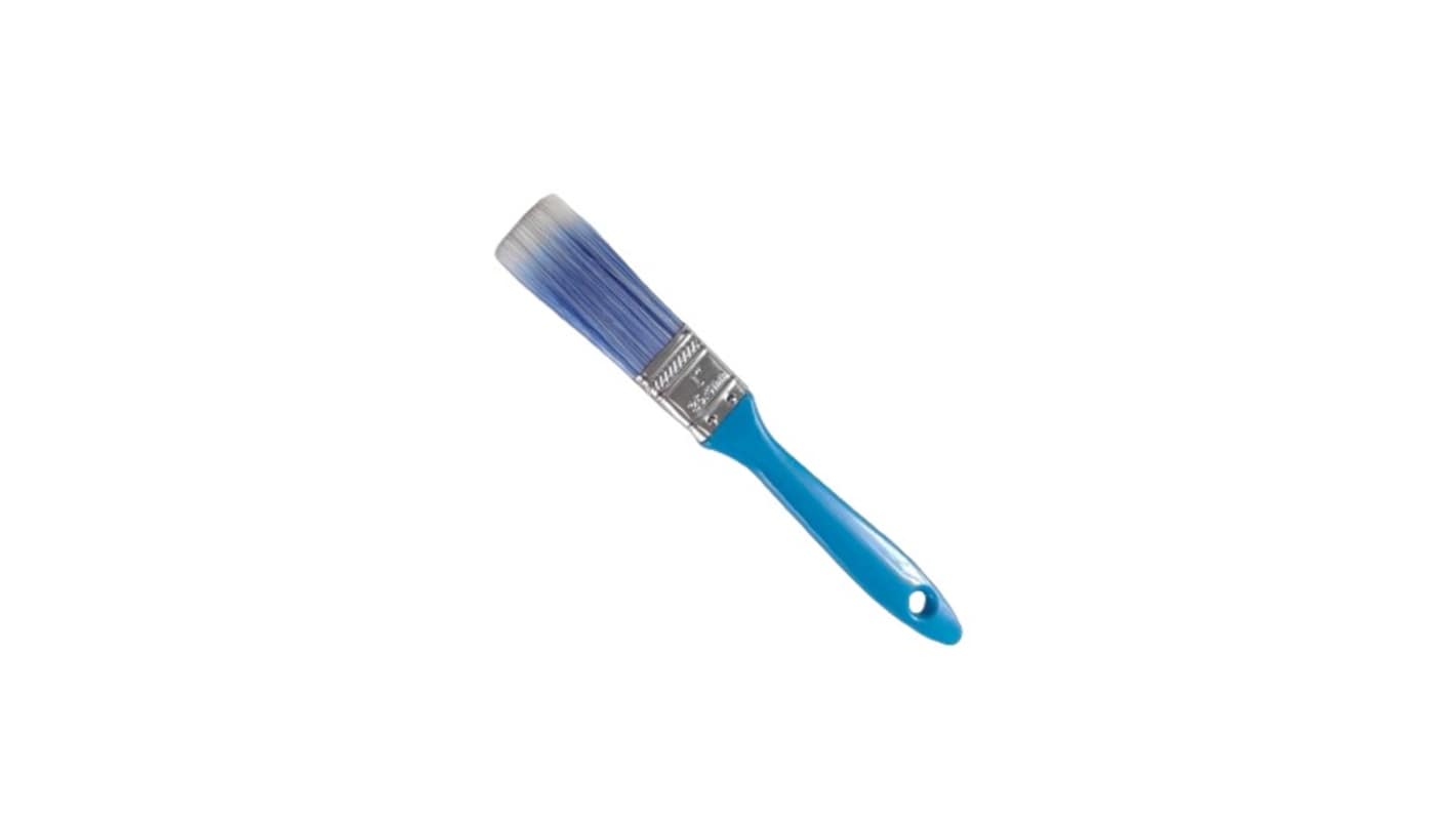 RS PRO Thin 25mm Synthetic Paint Brush with Flat Bristles