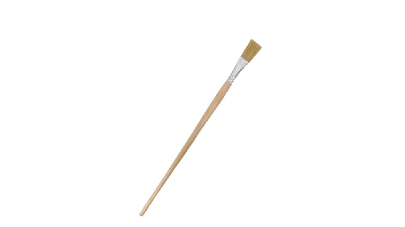RS PRO Thin 12mm Synthetic Paint Brush with Flat Bristles