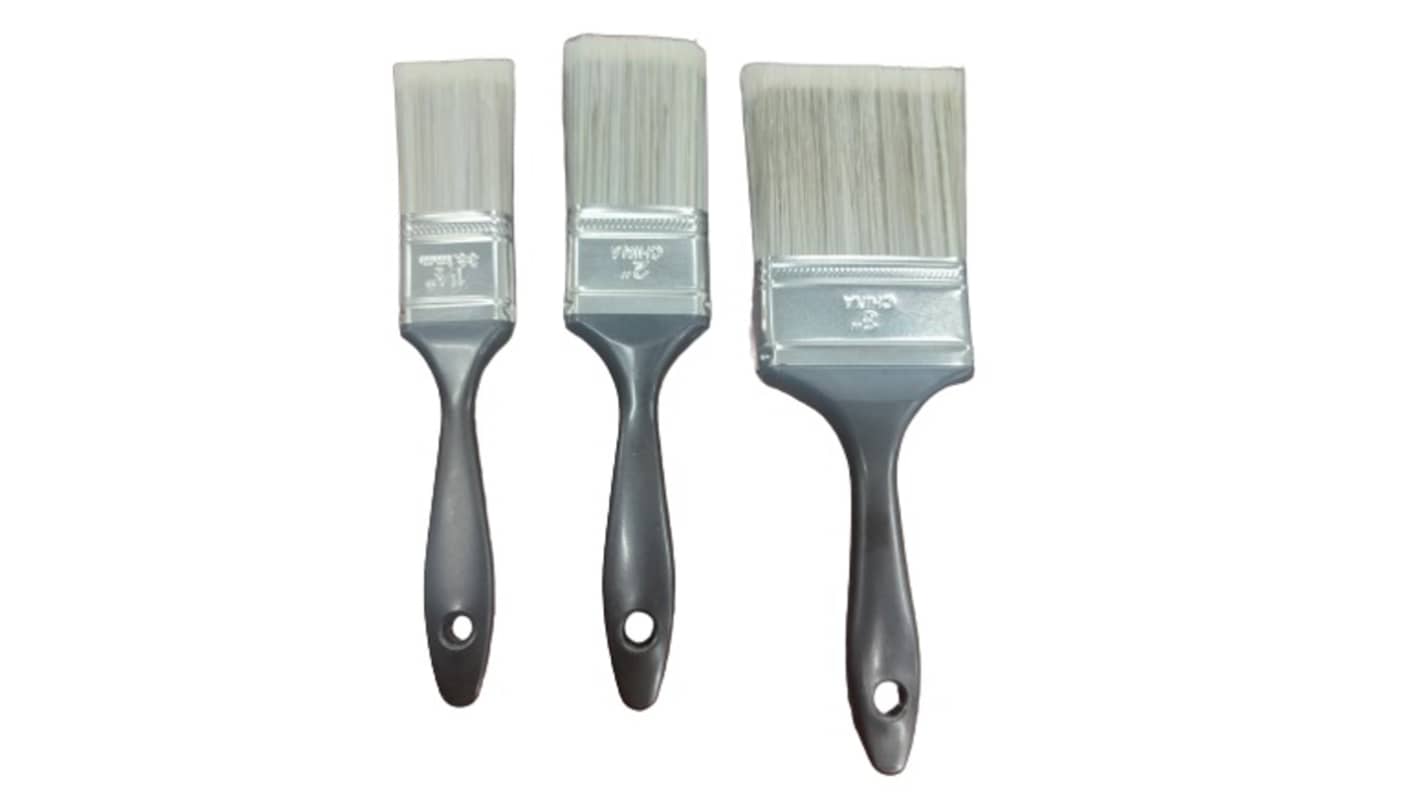RS PRO 25mm Synthetic Paint Brush with Flat Bristles