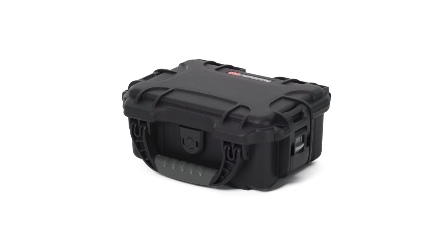 Nanuk 树脂外壳, 防水, IP67, 外部231 x 173 x 97mm, 内部188 x 124 x 79mm, 黑色, Nanuk 903系列