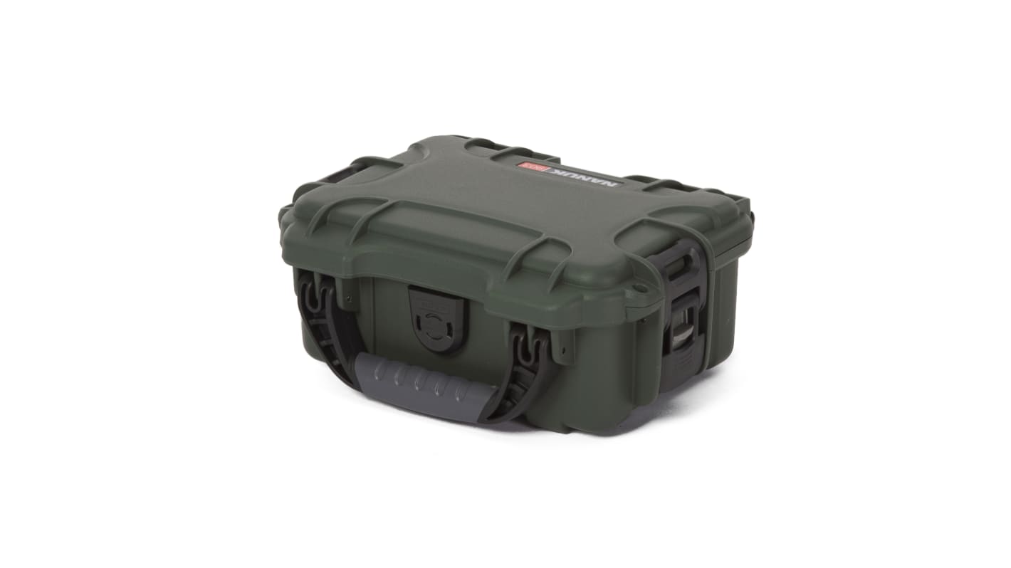 Nanuk 树脂外壳, 附泡棉, 防水, IP67, 外部231 x 173 x 97mm, 内部188 x 124 x 79mm, 橄榄绿, Nanuk 903系列