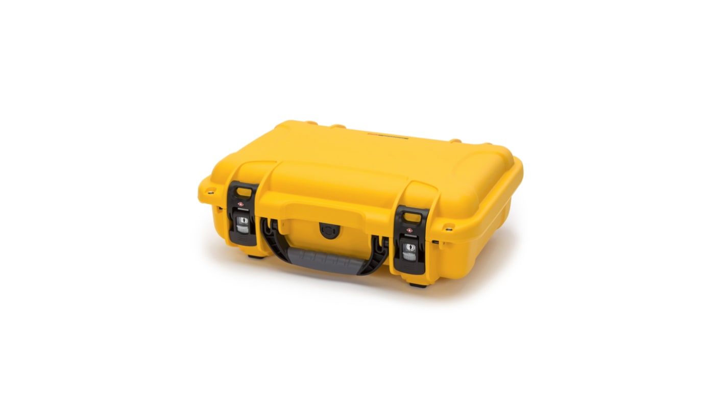 Nanuk 树脂外壳, 防水, IP67, 外部472 x 366 x 161mm, 内部422 x 287 x 137mm, 带锁, 黄色, Nanuk 923系列
