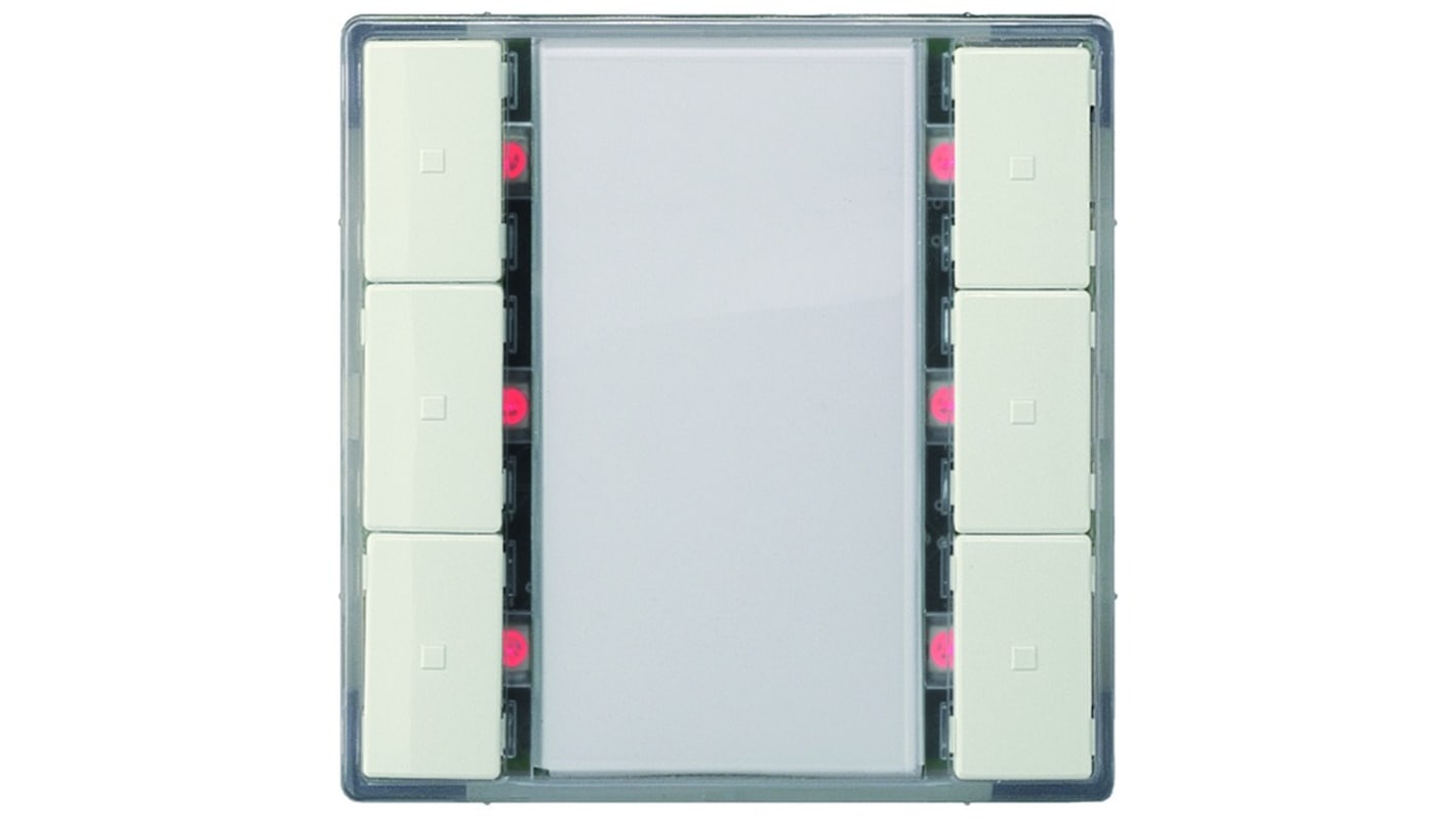 Siemens White Push Button Light Switch, UP 223