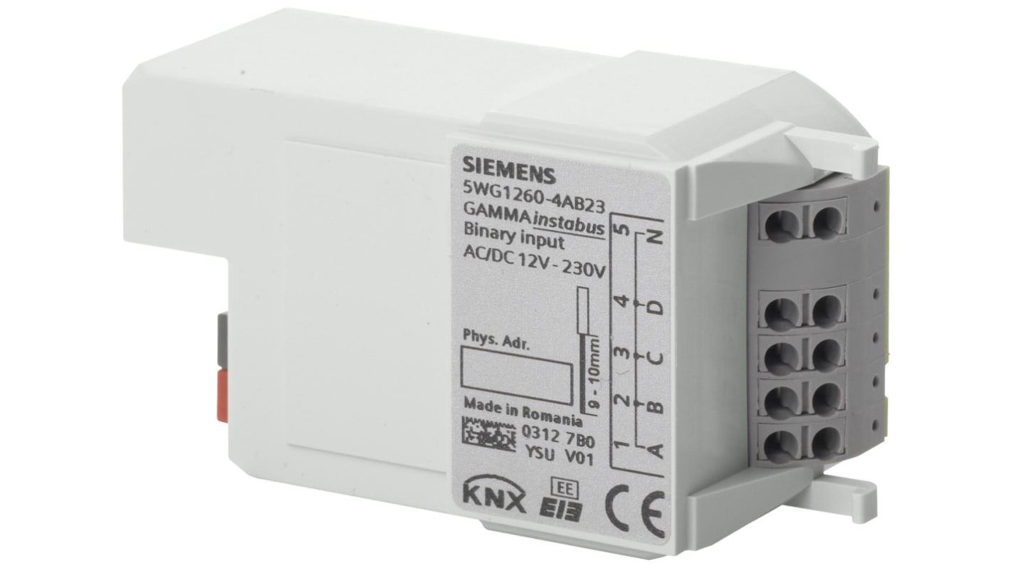 Siemens RL 260 Binäreingang für Knx Bus System, 4 x Binär Eingang Gamma Instabus 24 VDC