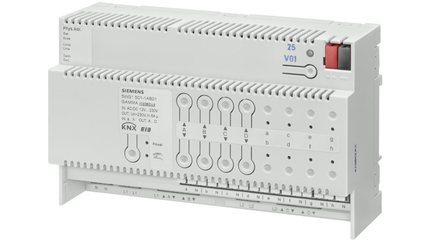 Adapter Siemens Jednostronny element wykonawczy N 501 Przekaźnik 5WG1501-1AB01