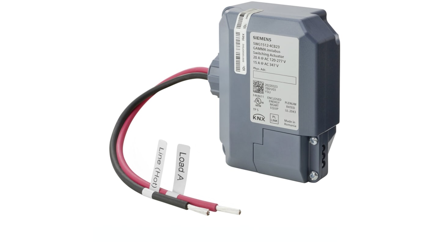 Adaptador Siemens JB 512, 24 V CC, 1 salida tipo Contacto de relé biestable