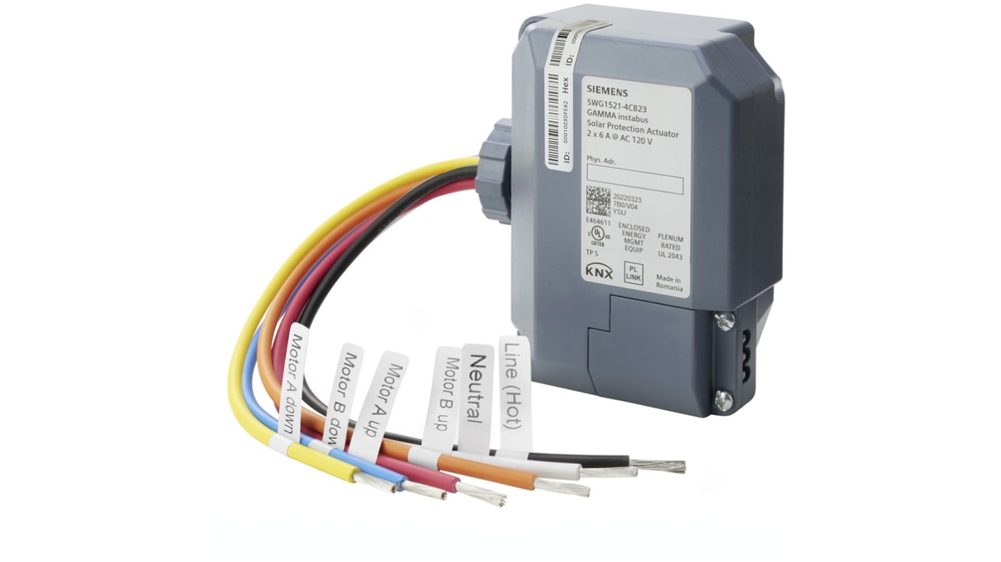 Adaptador Siemens JB, CC 24 V, 2 salidas tipo Relé