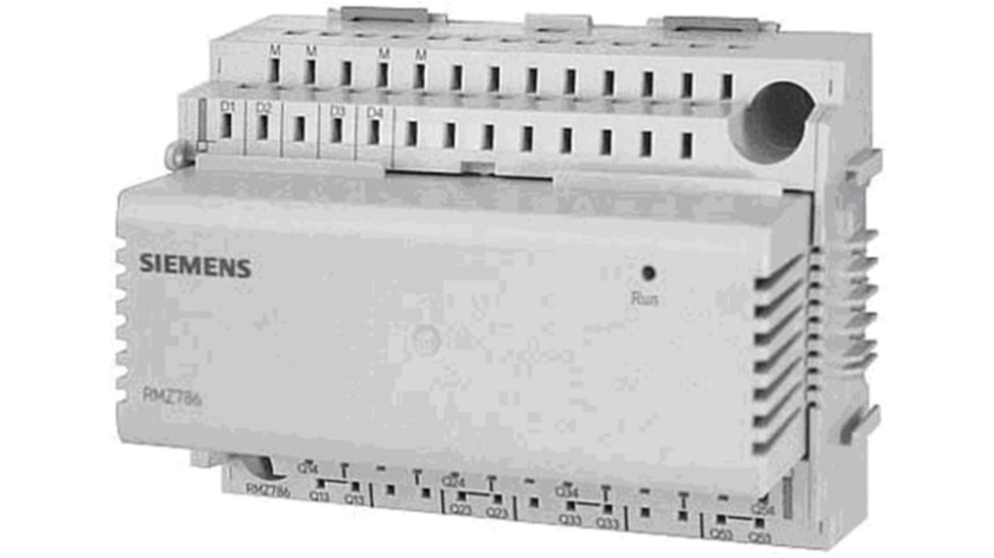 Módulo de ampliación Siemens RMZ, 24 V ac, para usar con Regulador de calefacción Rmh760b, 4 entradas tipo Entradas de