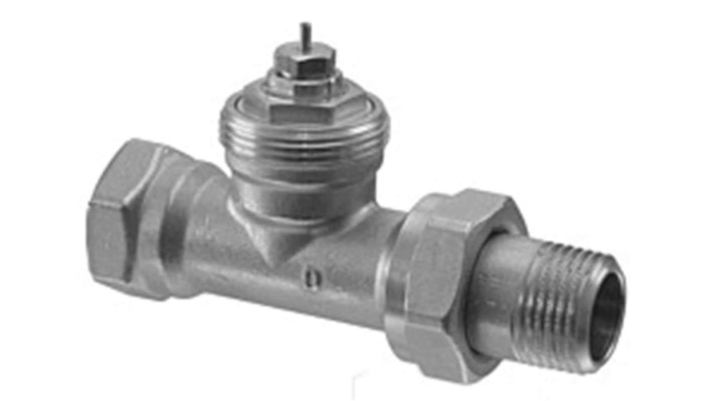 Siemens Nickel Plated Brass Manual Radiator Valve