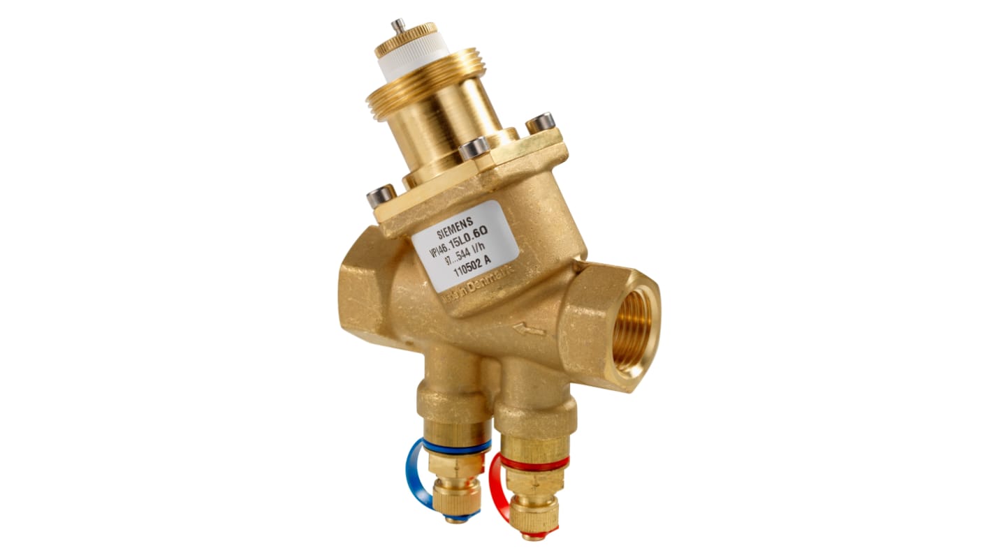 Siemens Knob Pneumatic Relay Mechanical Valve VPI46 Series, 1in, VPI46.32F4Q