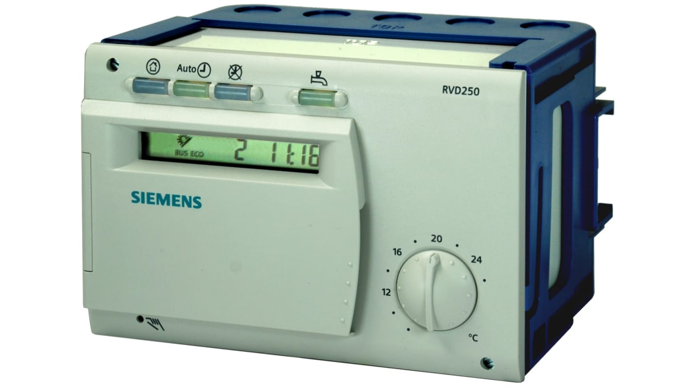 Siemens RVD250 Series Controller, Analog, Digital, Digital, 230 V ac