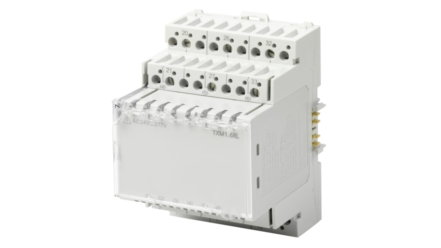 Siemens TXM1 Ausgangsmodul / 6 x TX-I/O™ Relais Ausgang 24 VDC