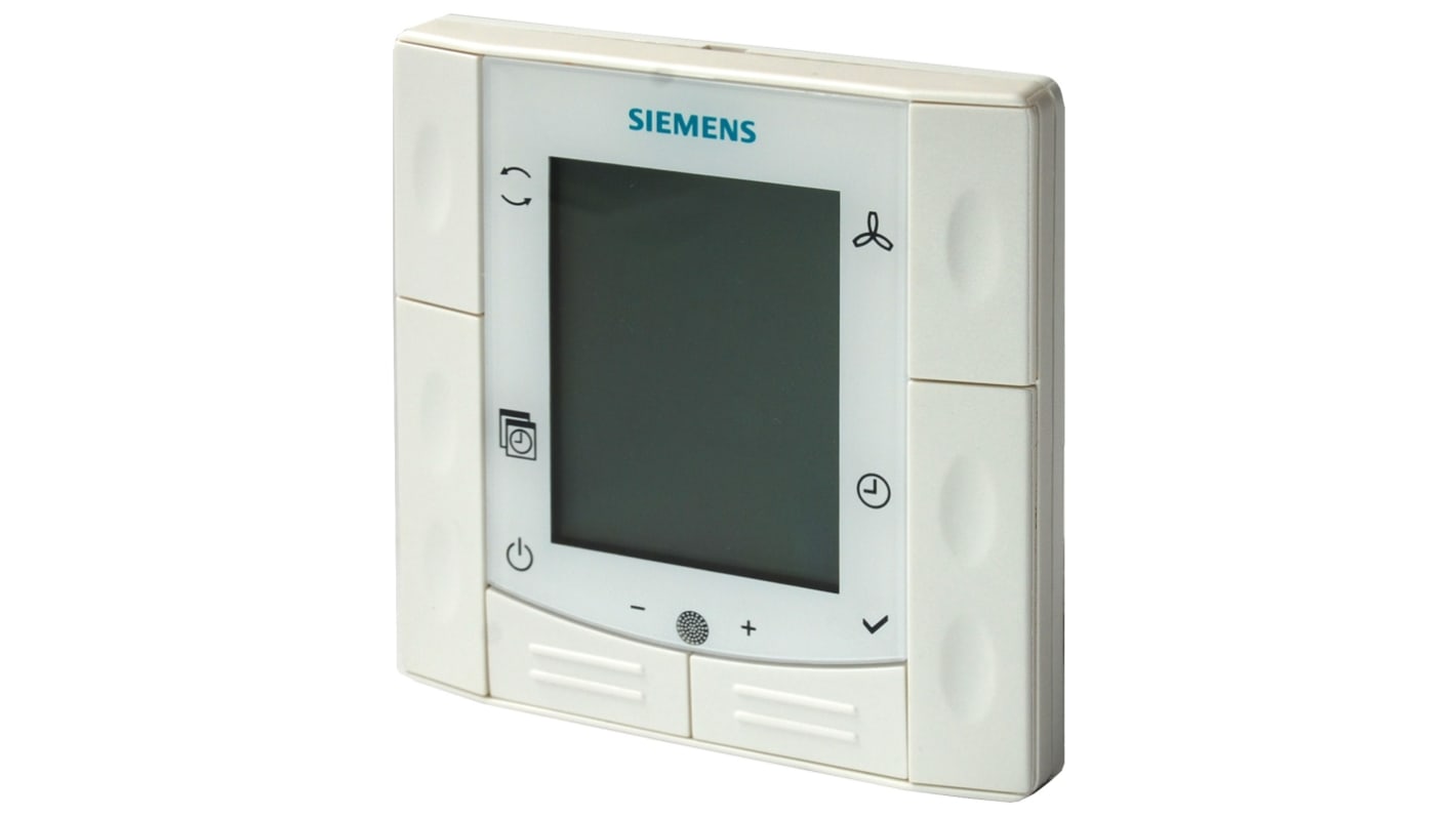 Termostato Siemens serie RDF600T, 0 - 49 °C, alim. 230 V ac, contacto 5A, 230 V, NO