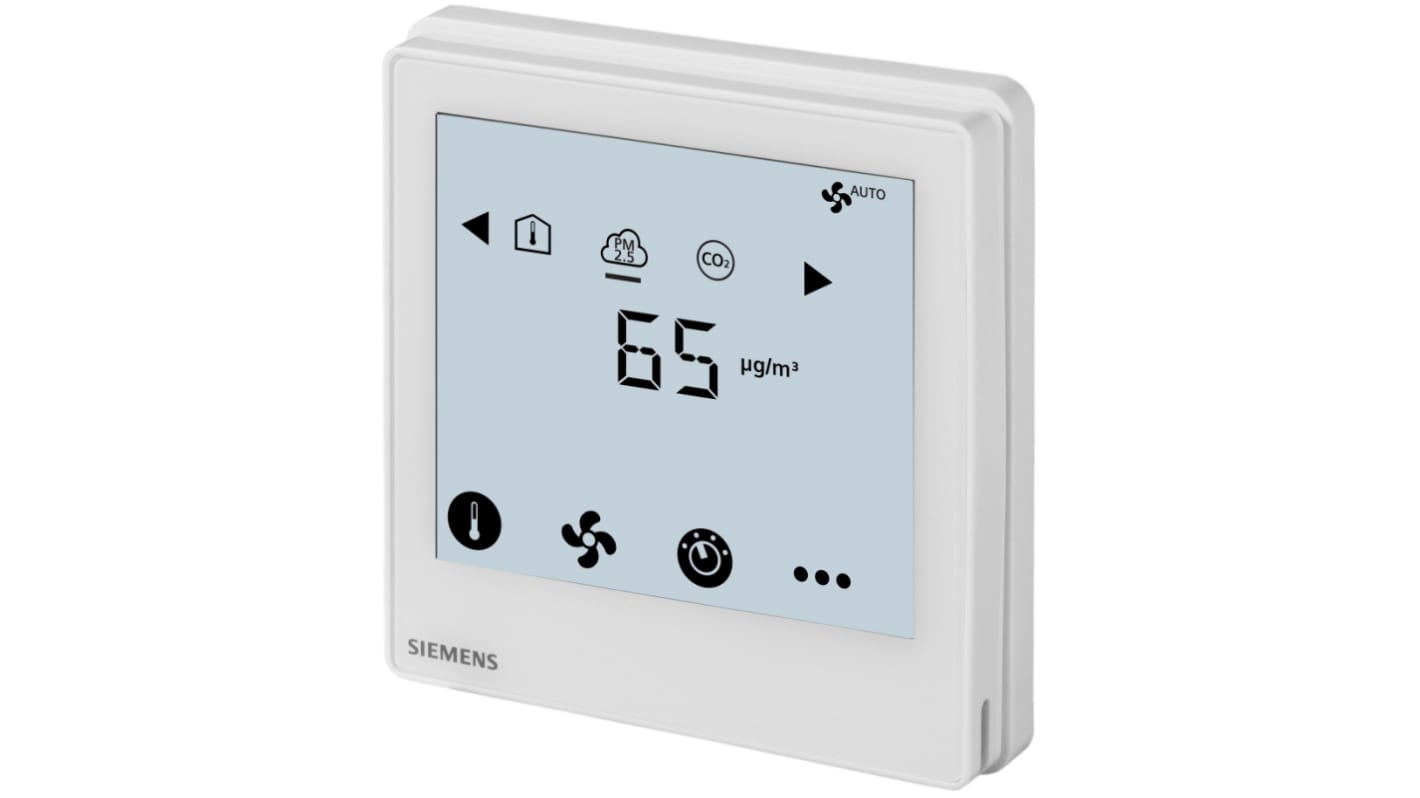 Siemens RDF Thermostat Schließer mit LCD-Display mit Hintergrundbeleuchtung 230 V AC