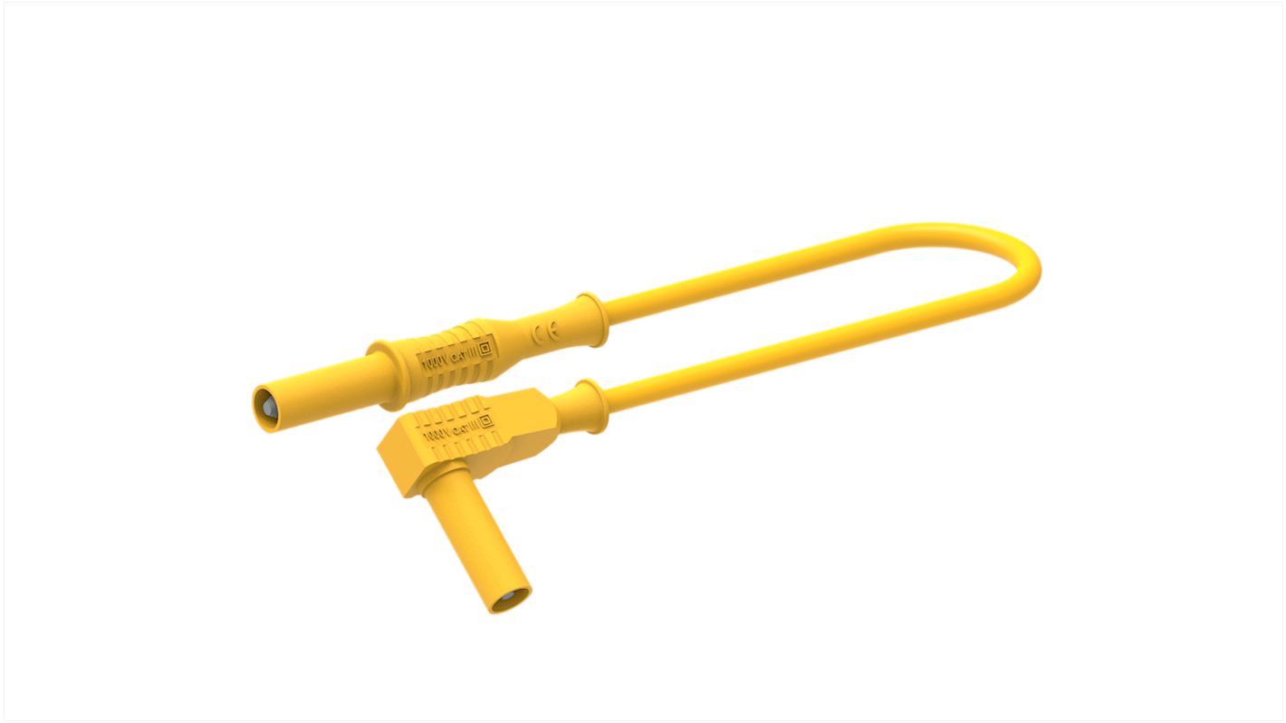 Electro PJP Test lead, 36A, 1kV, Yellow
