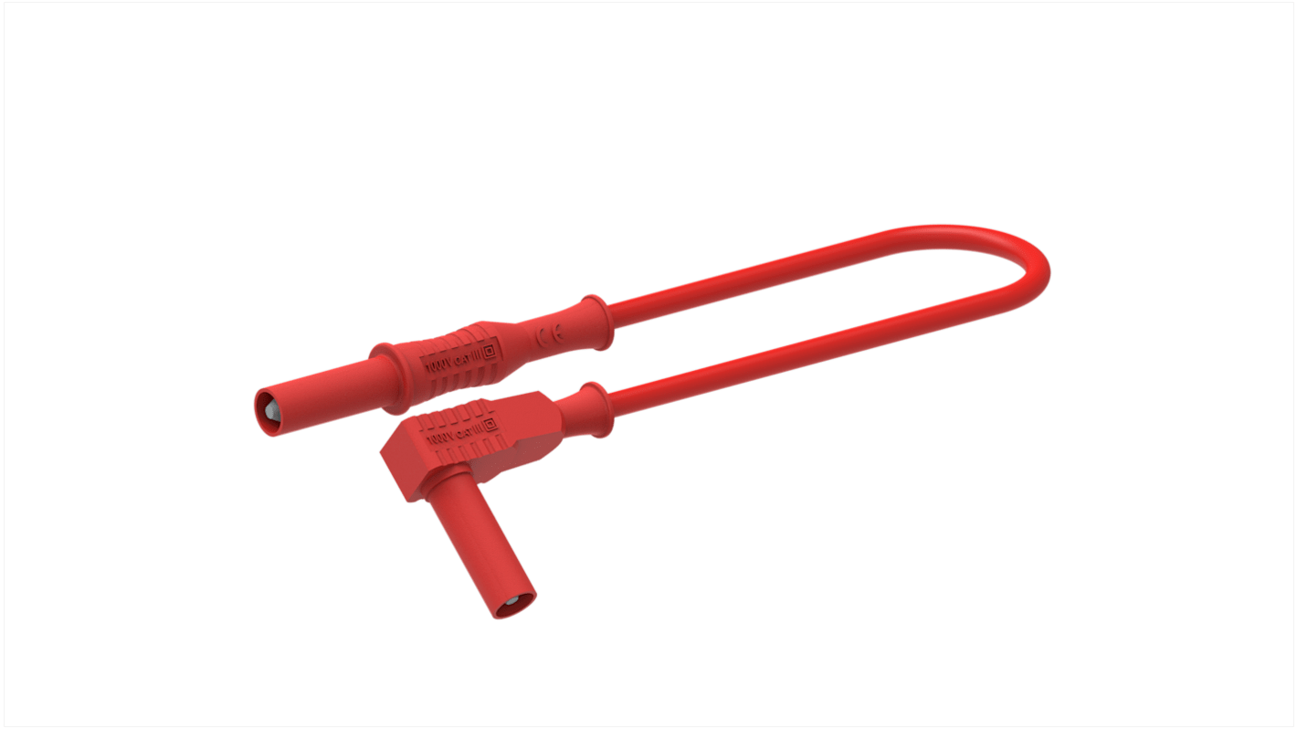 Electro PJP Test lead, 36A, 1kV, Red