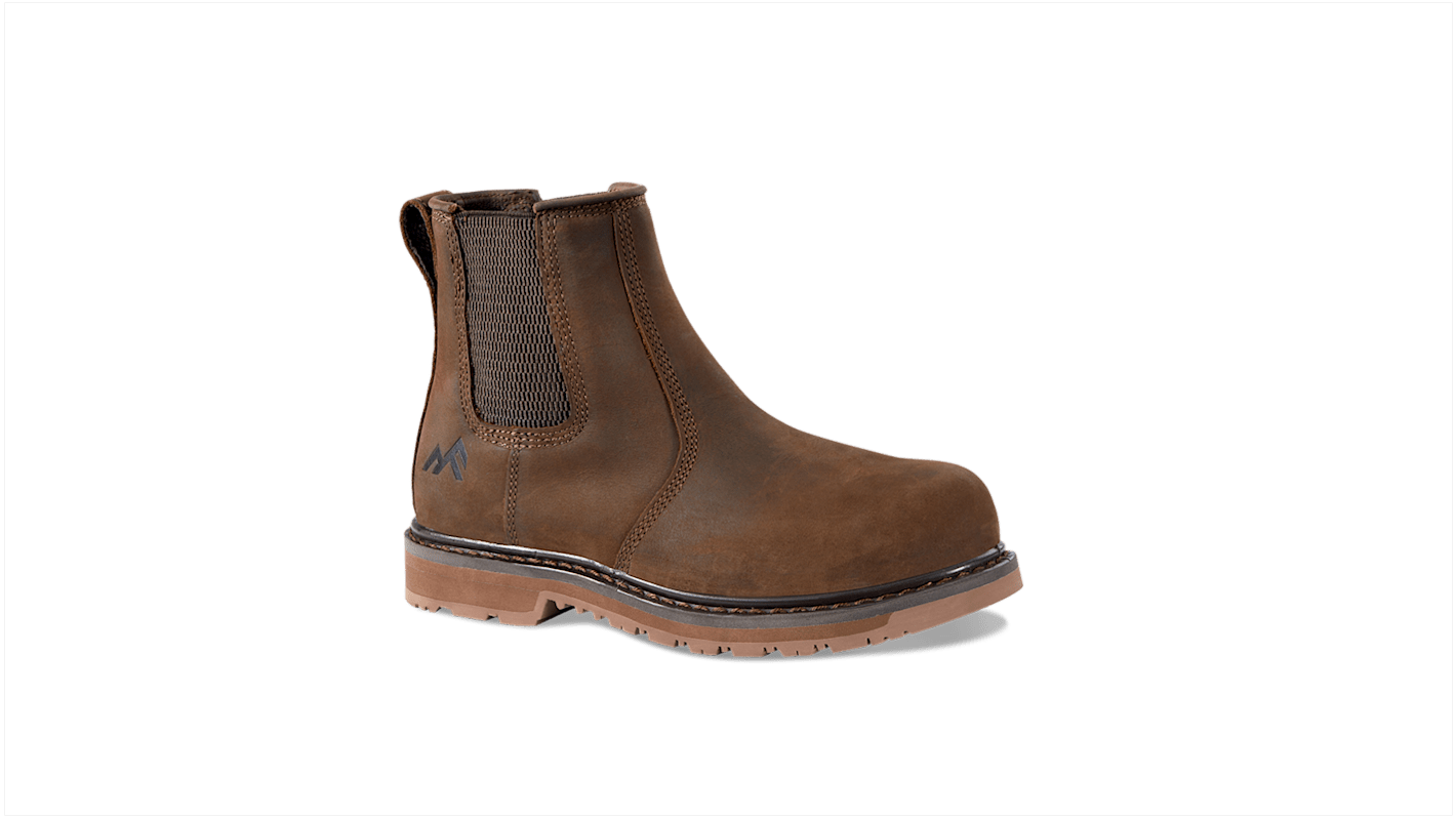 Rockfall RF951 Women's Brown Fibreglass Toe Capped Safety Shoes, UK 8, EU 42