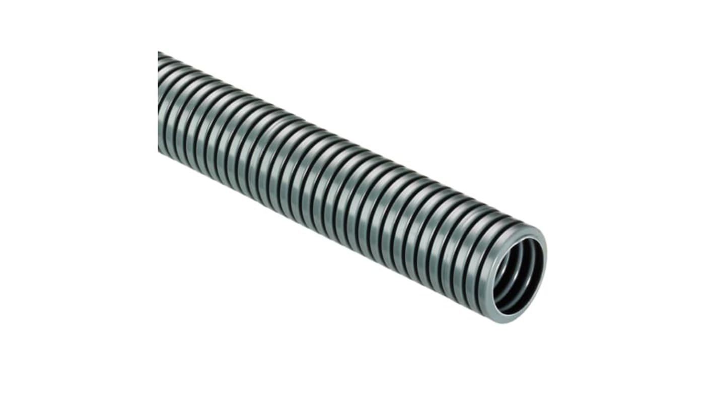 Conducto flexible PMA de Nylon 6 Gris, Ø 23mm