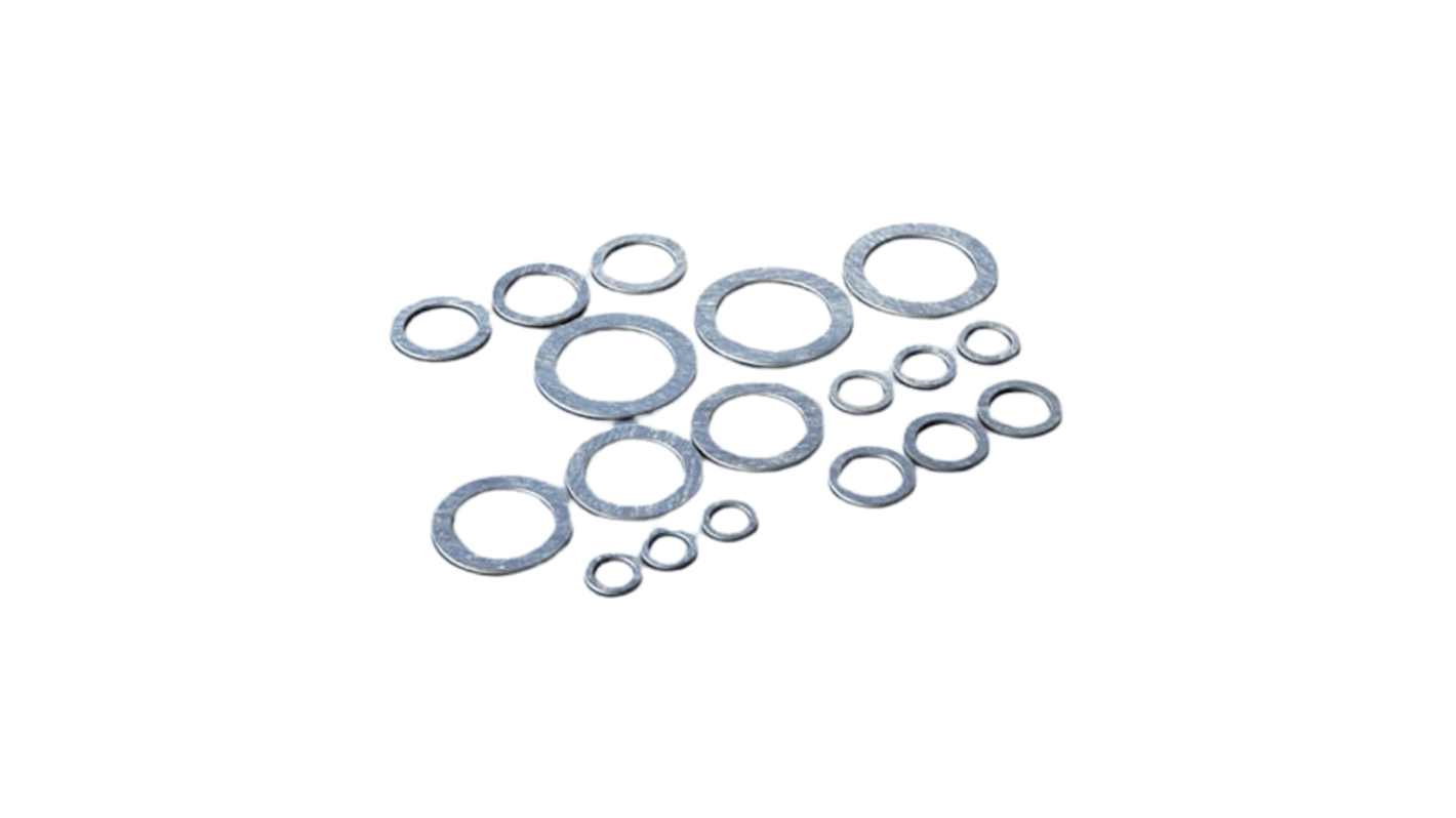 PMA NBR Flat Gasket Gasket, 16.5mm Outer Diameter