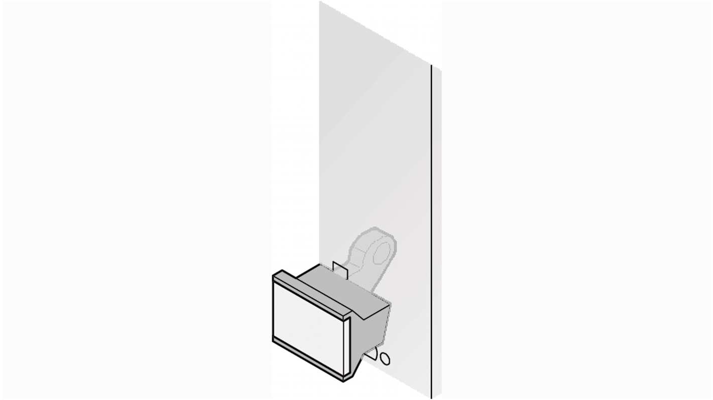 nVent SCHROFF 20817 Series Polycarbonate Handle for Use with Front Panels