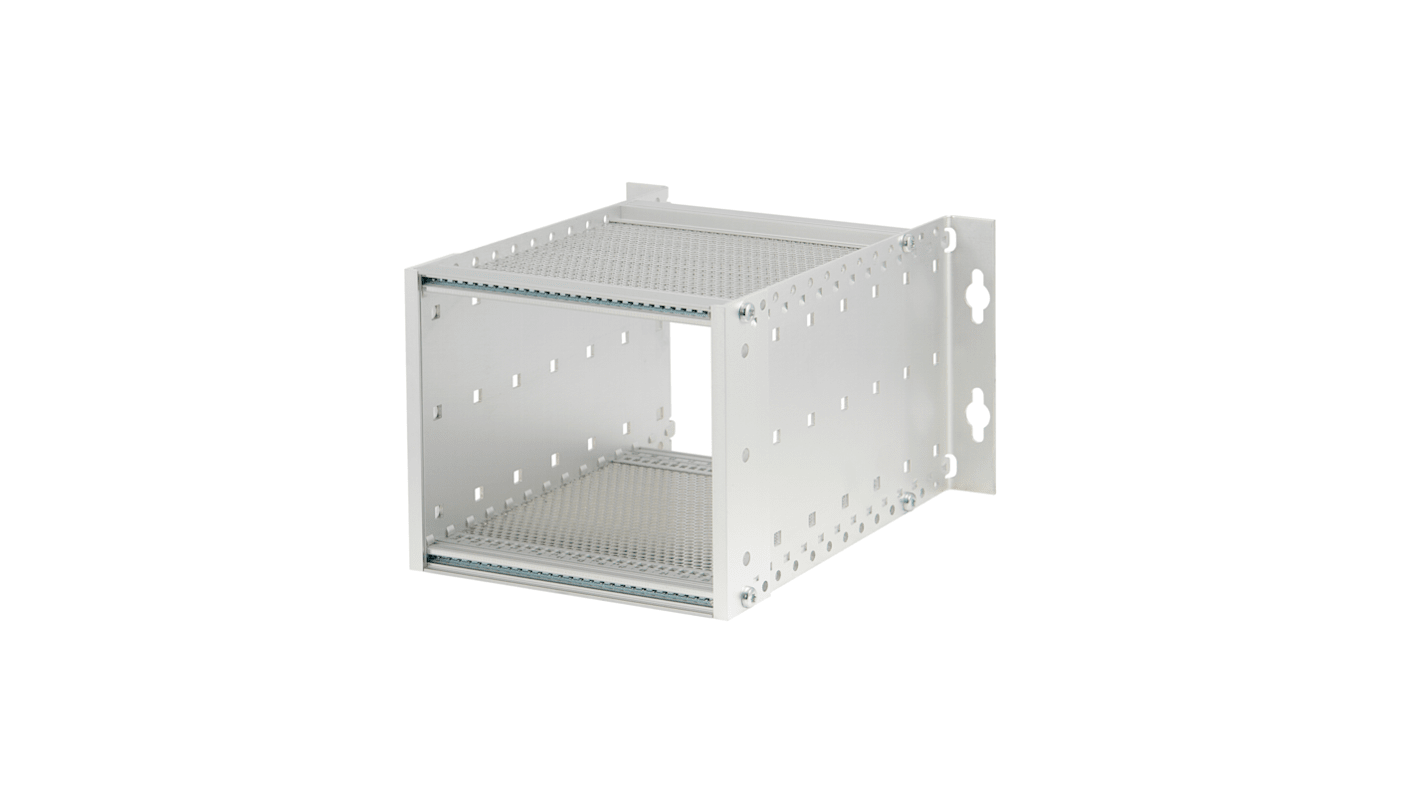 nVent-SCHROFF Serie 24563 Baugruppenträger,  3U, T. 205mm, Aluminium