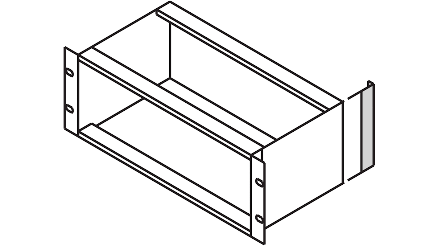 Caja de montaje en rack nVent SCHROFF serie 24564