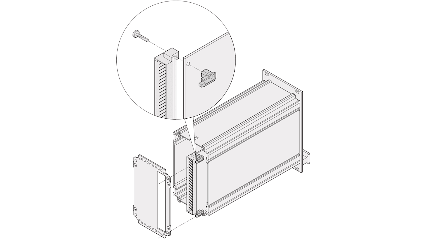 nVent SCHROFF 24812 PCB Mounting Enclosure