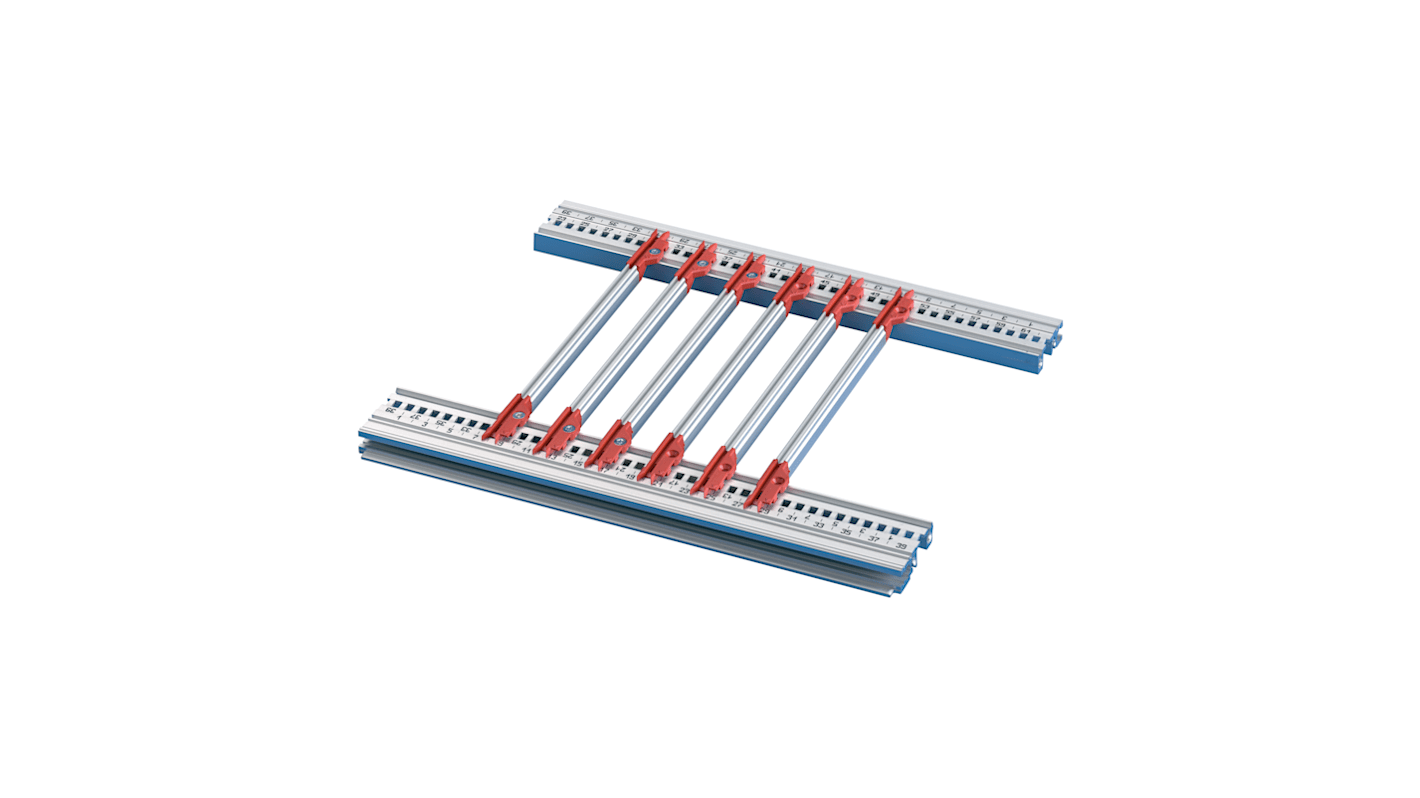 nVent-SCHROFF Führungsschiene, Aluminium, 2mm breit, 340mm tief