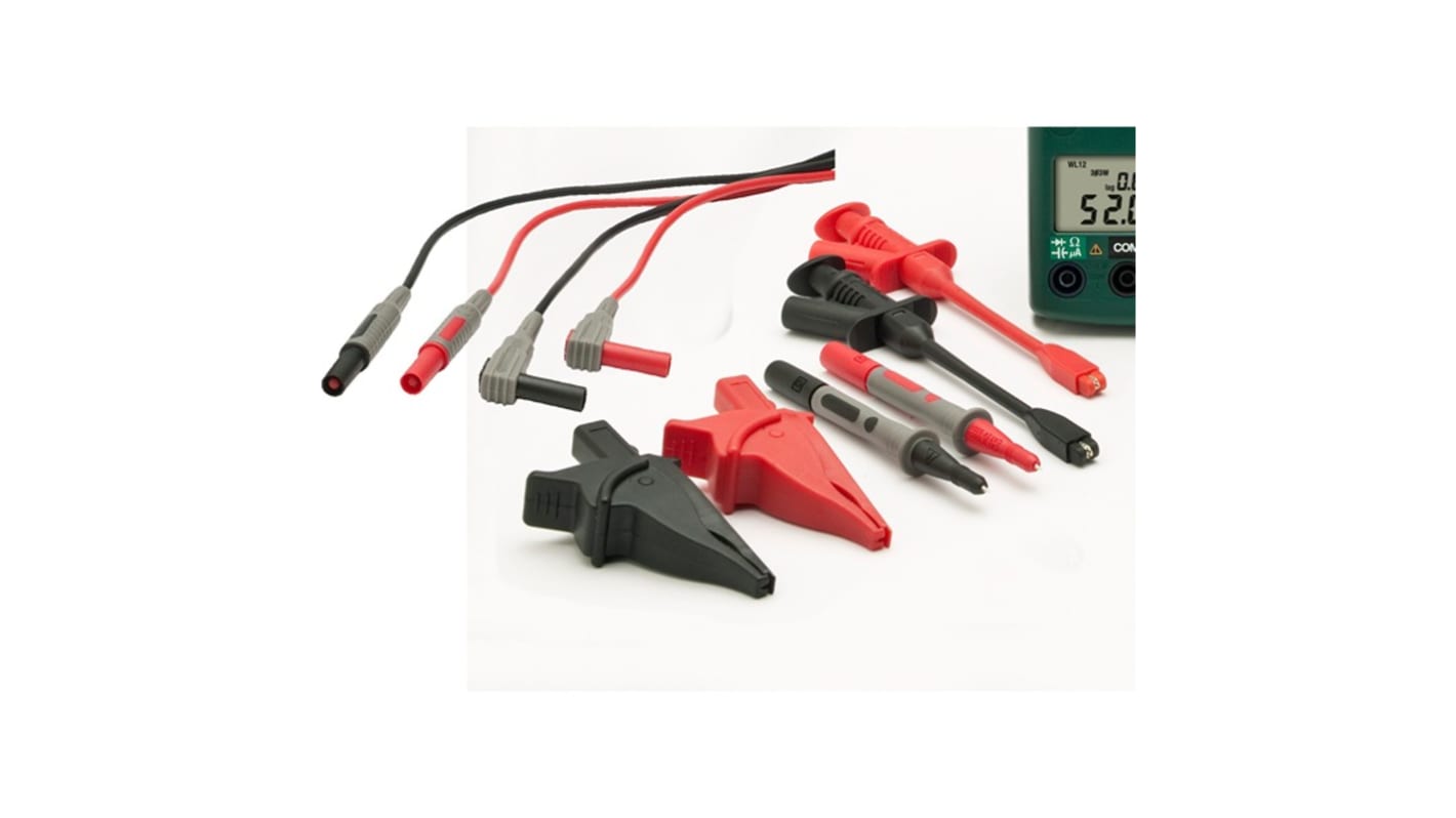 Extech 380976-K-NIST Clamp Meter, Max Current 1000A ac CAT III 600V