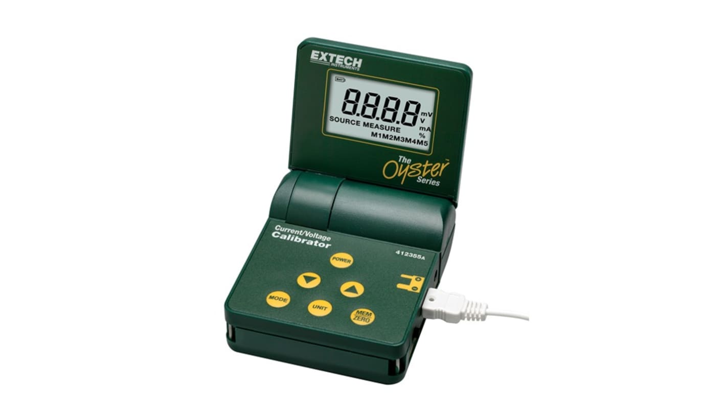 Extech 412355A-NIST Current & Voltage Calibrator, Max Voltage 20V, Max Current 50mA