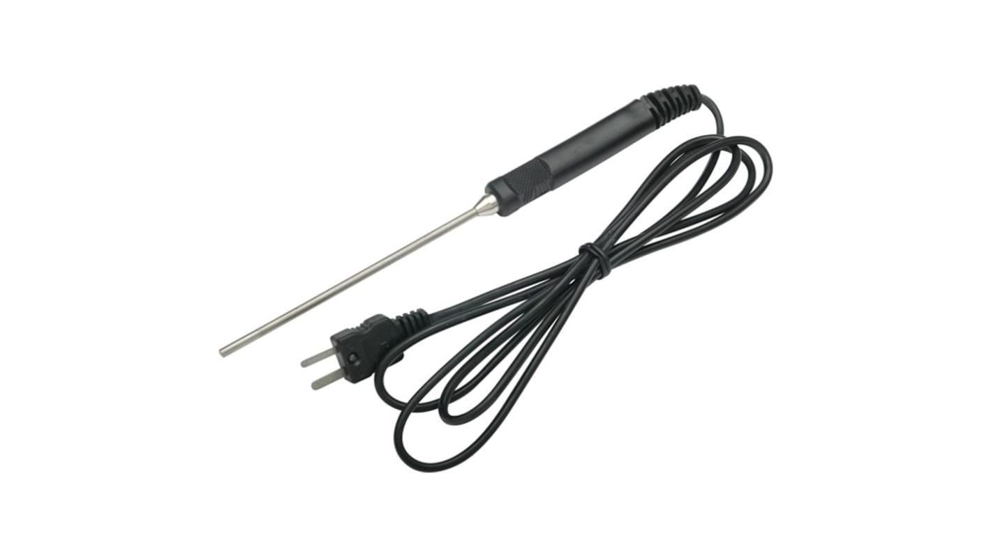 Extech J J, K Temperature Probe, 150mm Length, 3.2mm Diameter, 842 °F Max