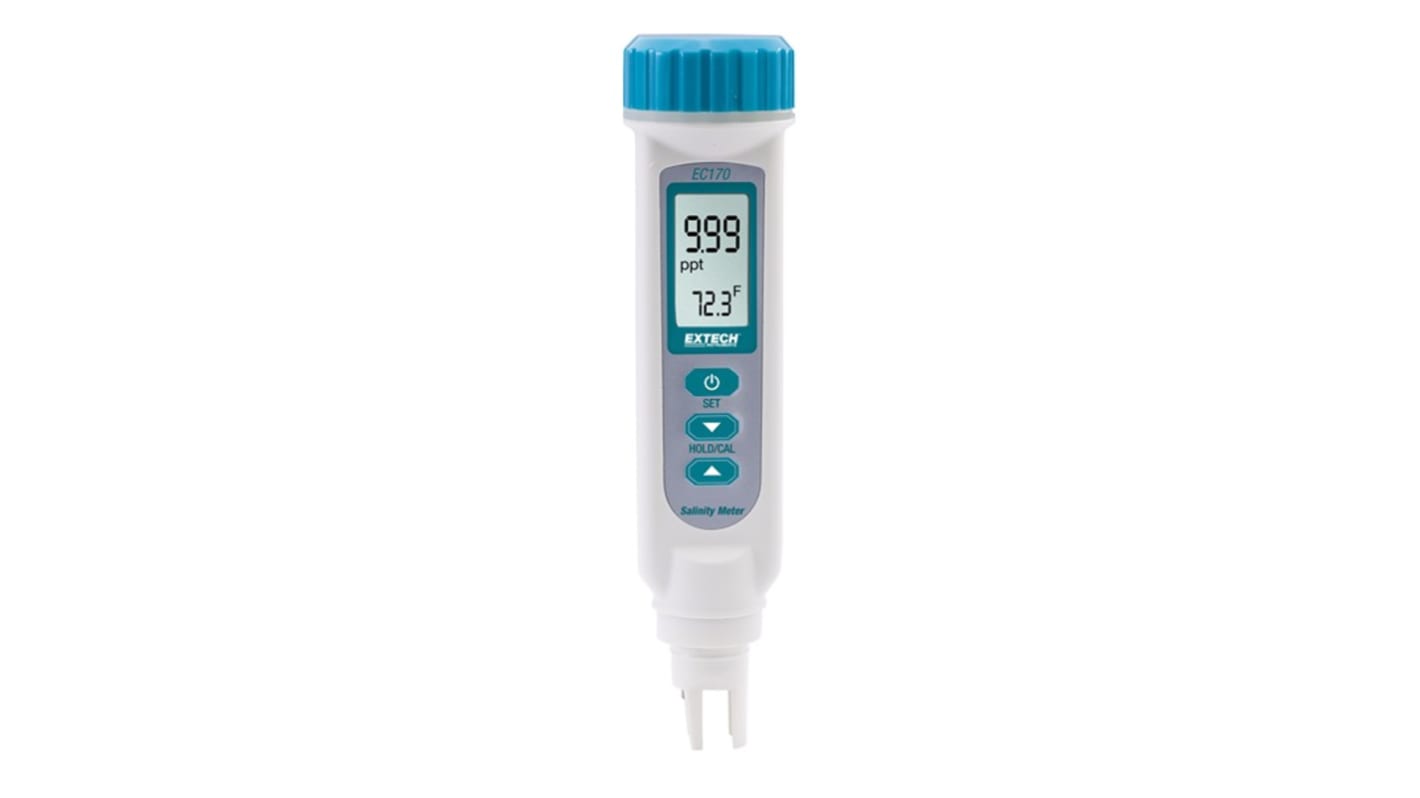 Extech EC170 Moisture Meter, ±2 % Accuracy, LCD Display, Battery-Powered