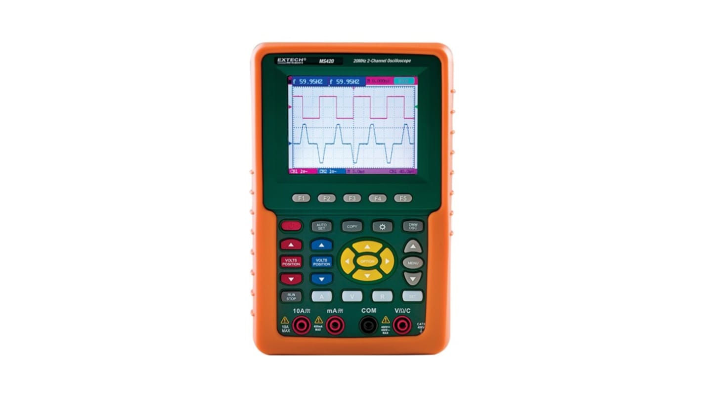 Osciloscopio Digital Extech, 2 D, 20MHZ