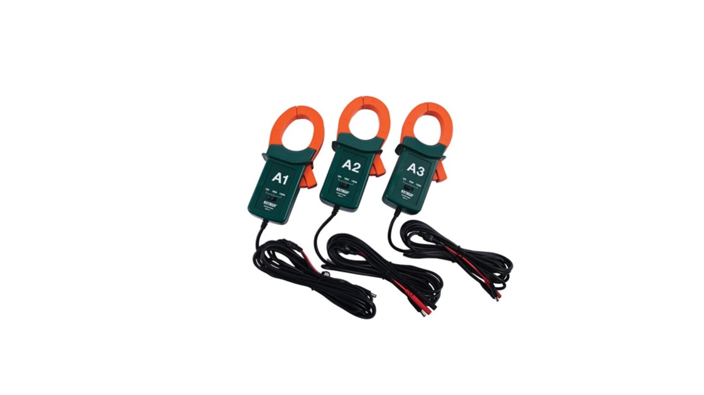 Sonda per oscilloscopio Extech PQ34-2, 200A ca max