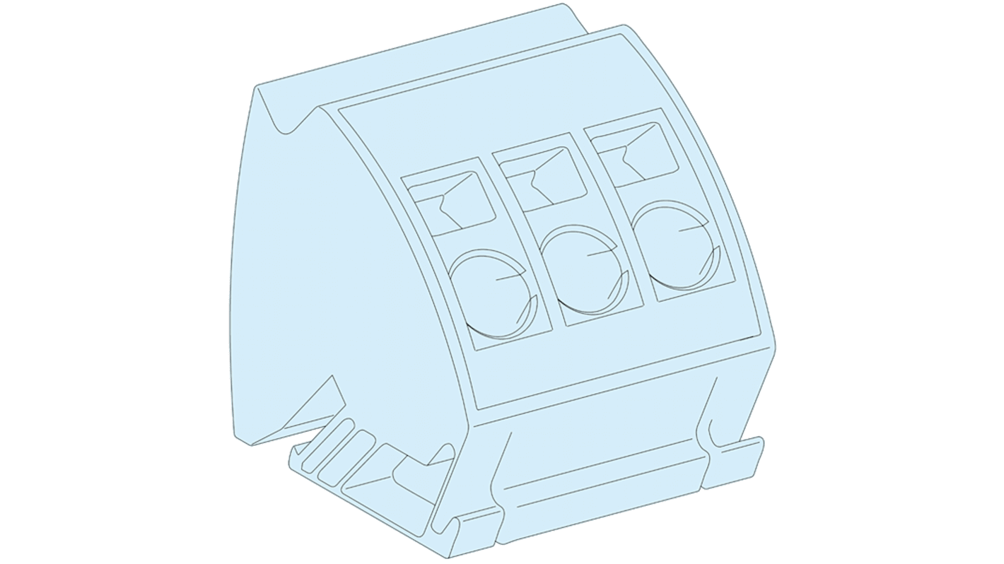 Schneider Electric Linergy Series Terminal Block for Use with PrismaSeT PrismaSeT G Enclosure, PrismaSeT PrismaSeT P