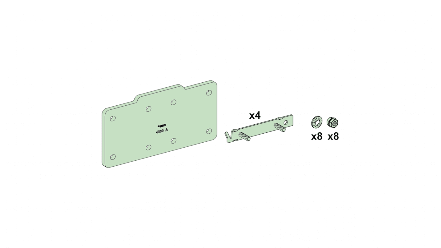 Schneider Electric Linergy Series Joint for Use with Linergy LGYE busbar, PrismaSeT P Enclosure, 240 x 130mm