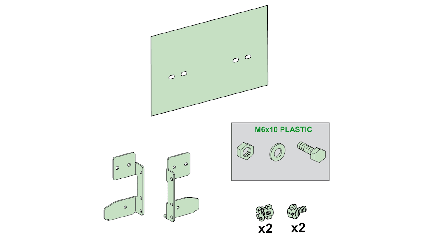 Schneider Electric Linergy Series Accessory Kit for Use with Linergy Busbar
