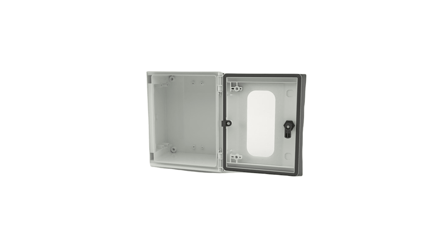 HellermannTyton 外壳, 聚酯纤维主体, 浅灰色, IP66, 300 mm高x250 mm宽x140mm深, BRES系列