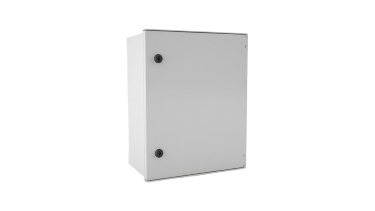 HellermannTyton BRES Polyester Gehäuse Hellgrau IP66, HxBxT 500 mm x 400 mm x 200mm