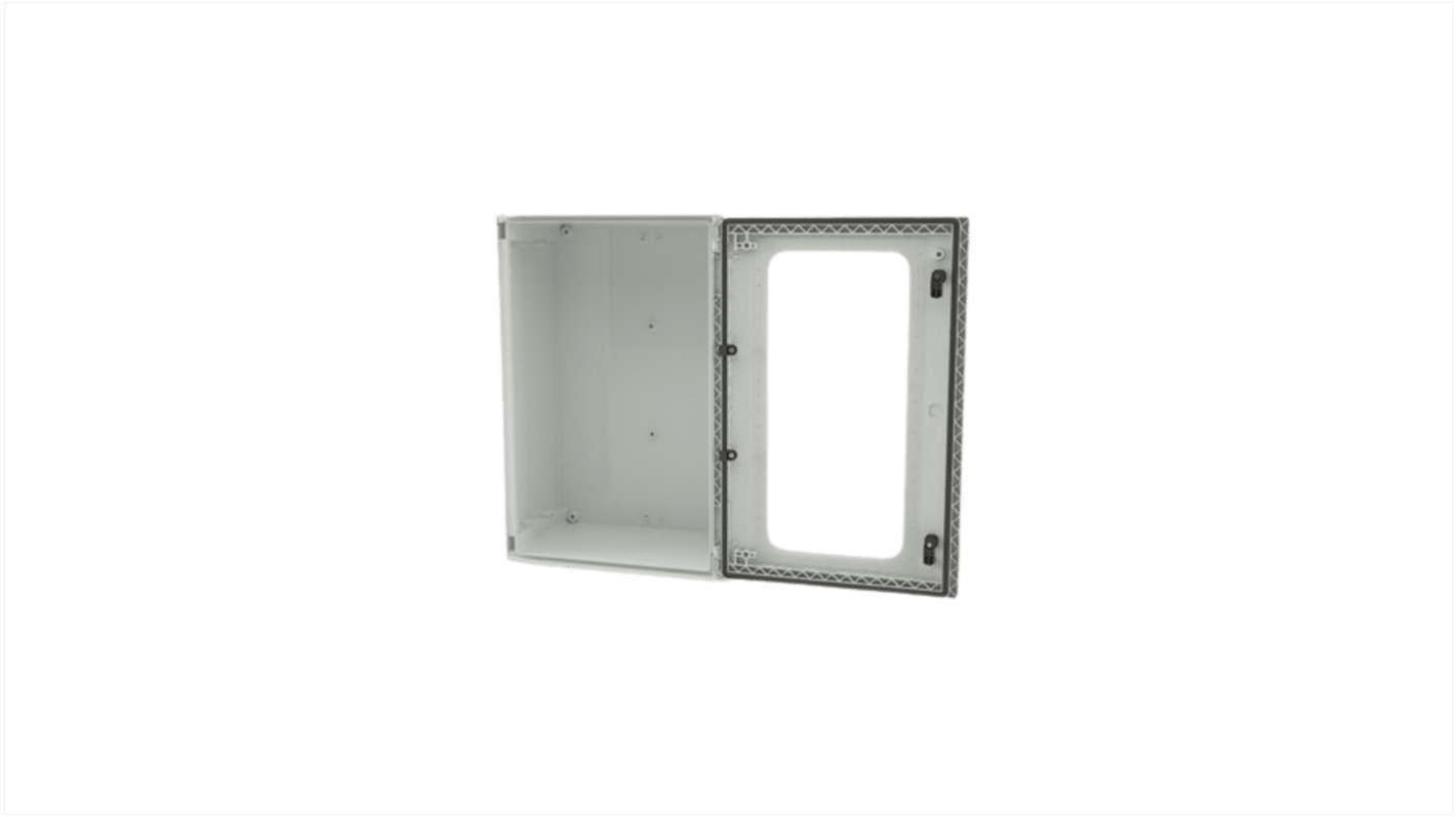 HellermannTyton 外壳, 聚酯纤维主体, 浅灰色, IP66, 600 mm高x400 mm宽x230mm深, BRES系列