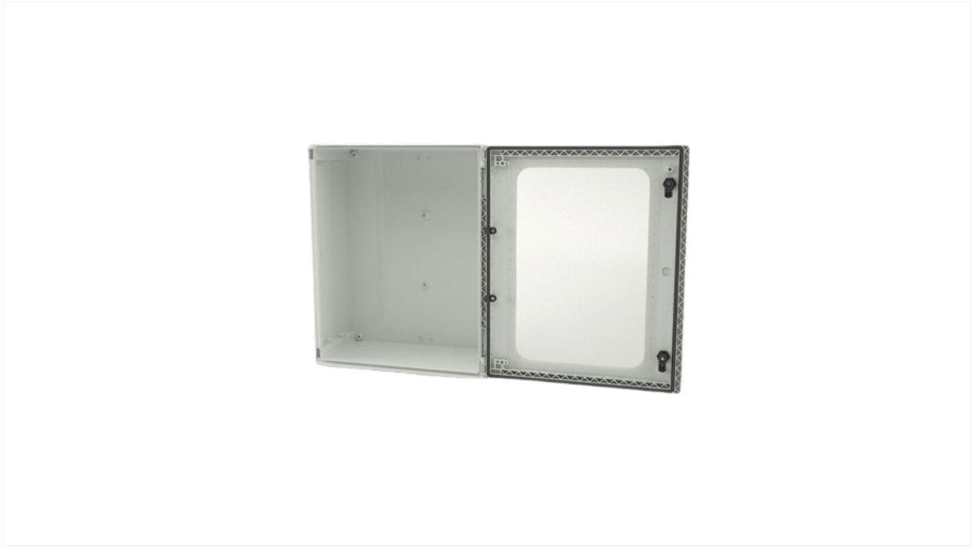 HellermannTyton 外壳, 聚酯纤维主体, 浅灰色, IP66, 600 mm高x500 mm宽x230mm深, BRES系列