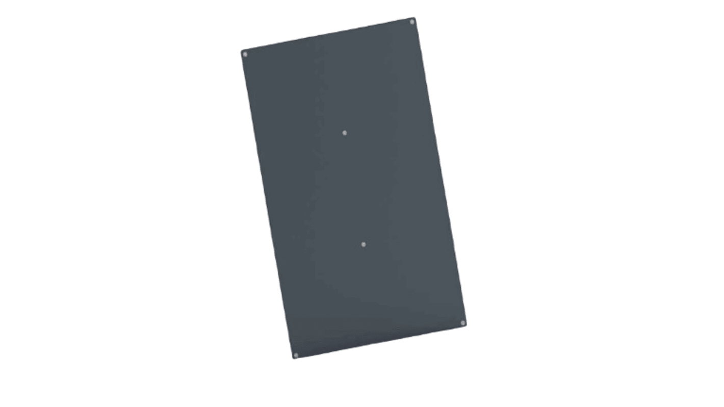 HellermannTyton PBM Series Metal Mounting Plate, 262 x 198 x 2mm