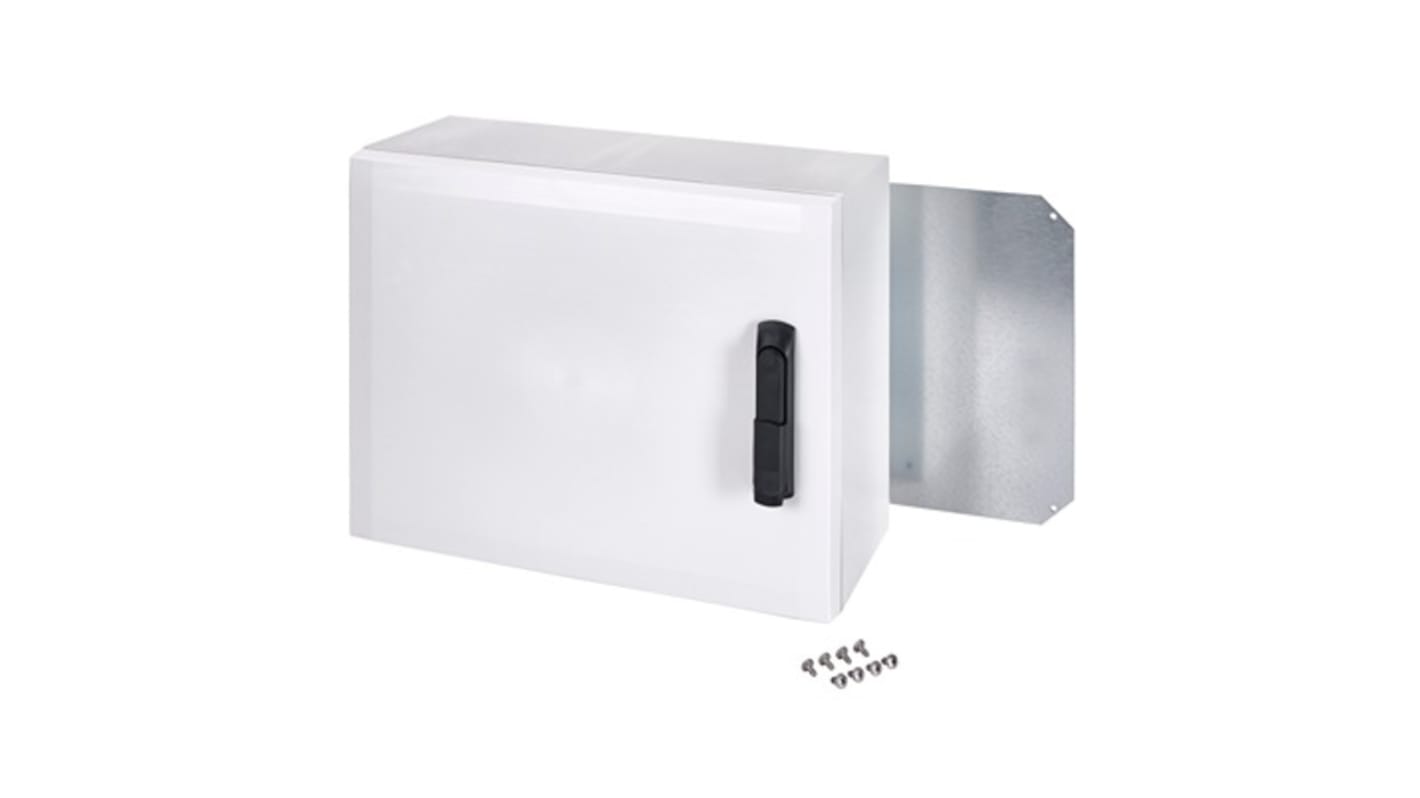 Caja de uso general Fibox de Policarbonato Gris claro, 800 x 600 x 300mm, IP66