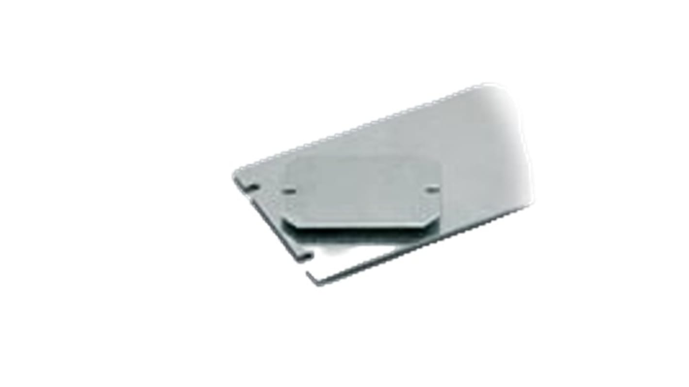 Fibox F-MP Series Mounting Plate for Use with Enclosures, 200 x 54 x 1mm