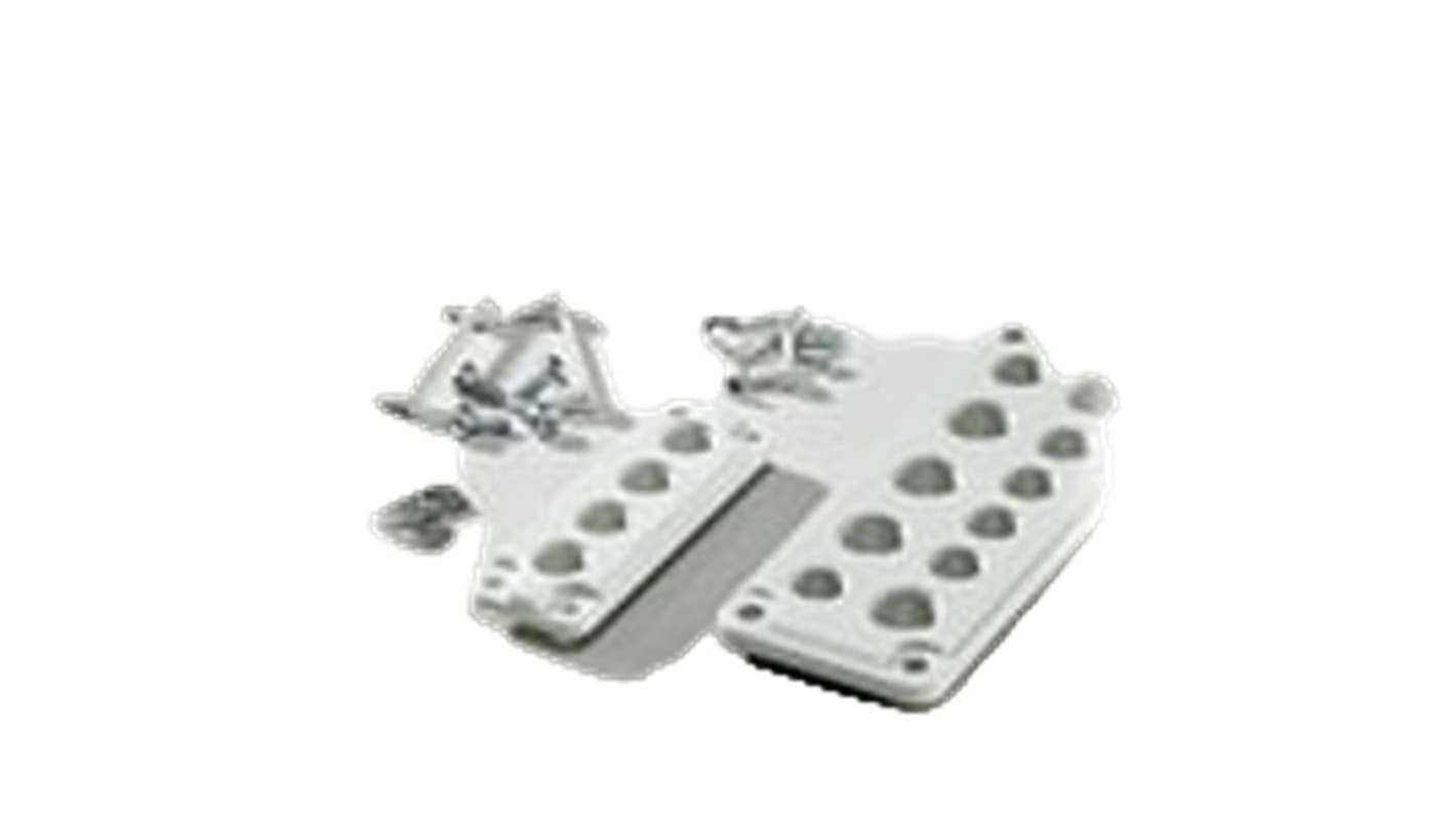 Fibox MB Series Cable Gland Plate for Use with Enclosures